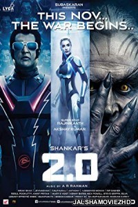 Robot 2.0 (2018) South Indian Hindi Dubbed Movie